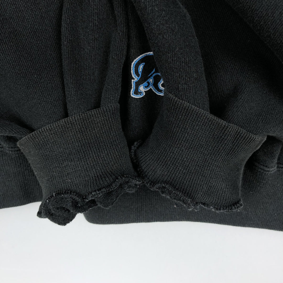 Vintage 90'S SALEM NFL Carolina Panthers Print Sweatshirt, Made in USA, Men's Size Large cotton black type Vintage Second Hand