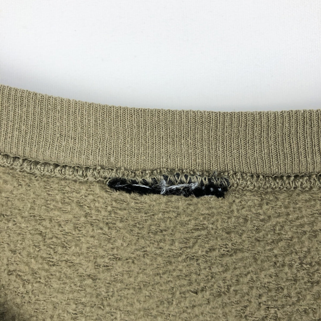 Harley-Davidson Advertising Sweatshirt, Men's XL Size unclear Khaki type Vintage Second Hand