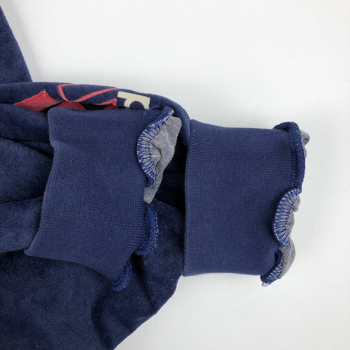 90s-00'S Adidas Jersey Track Jacket, Men's Size Medium polyester navy blue type Vintage Second Hand