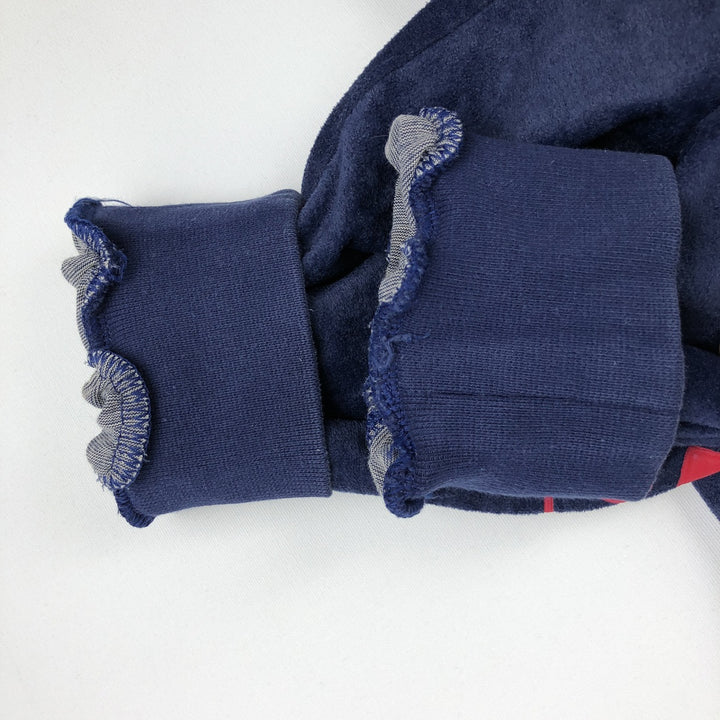 90s-00'S Adidas Jersey Track Jacket, Men's Size Medium polyester navy blue type Vintage Second Hand
