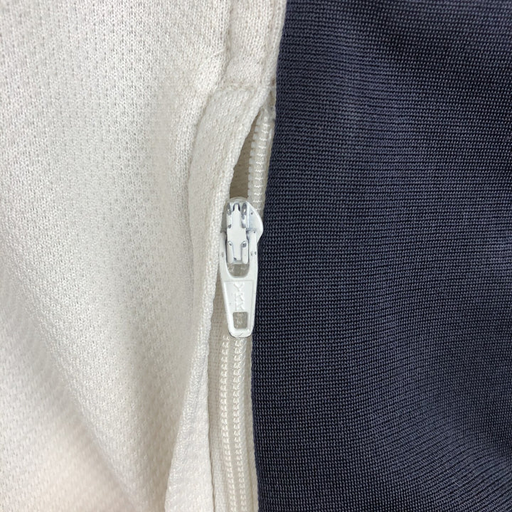 90s-00'S Nike Track Jacket, Men's Size XL unclear white type Vintage Second Hand