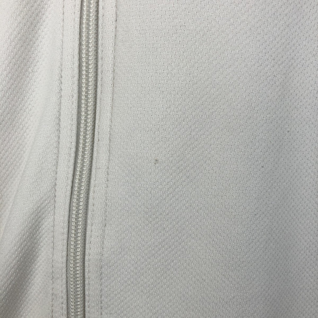 90s-00'S Nike Track Jacket, Men's Size XL unclear white type Vintage Second Hand