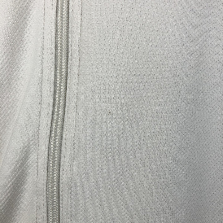90s-00'S Nike Track Jacket, Men's Size XL unclear white type Vintage Second Hand