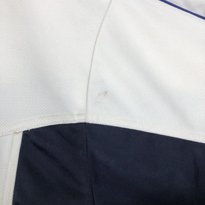 90s-00'S Nike Track Jacket, Men's Size XL unclear white type Vintage Second Hand