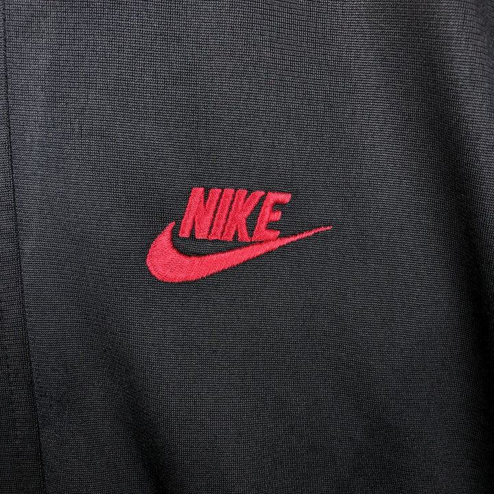 90'S Nike Jersey Track Jacket Men's XL Vintage polyester black type Vintage Second Hand