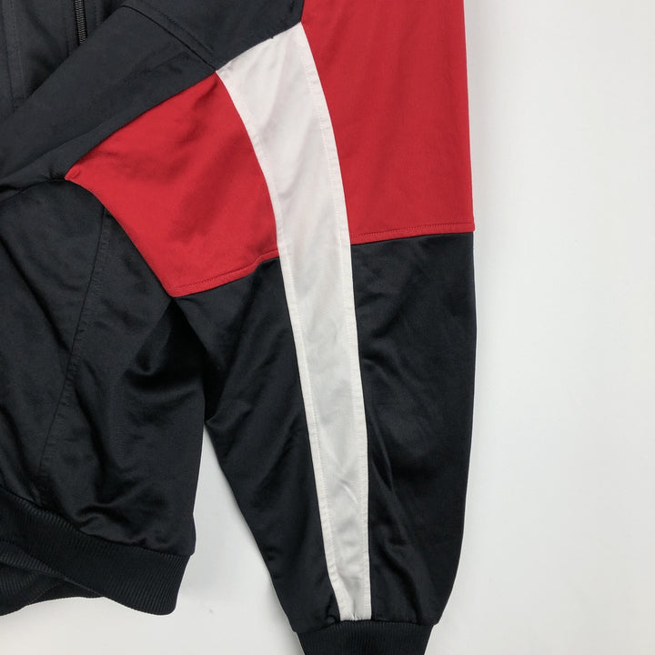 90'S Nike Jersey Track Jacket Men's XL Vintage polyester black type Vintage Second Hand