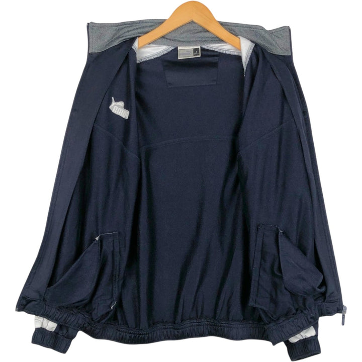 90s-00'S Puma track jacket, men's size S (approx.) polyester navy blue type Vintage Second Hand