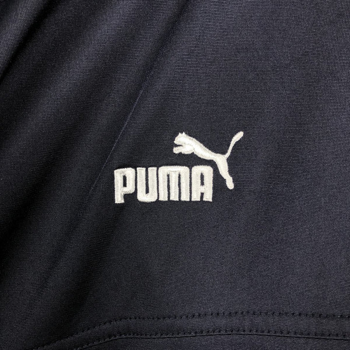 90s-00'S Puma track jacket, men's size S (approx.) polyester navy blue type Vintage Second Hand
