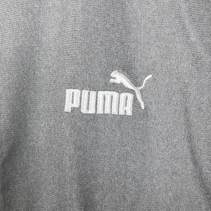 90s~00'S PUMA Jersey Track Jacket Men's L size unclear gray type Vintage Second Hand
