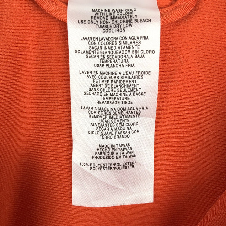 2000'S adidas Originals Jersey Hoodie Track Jacket, Men's XL polyester orange type Vintage Second Hand