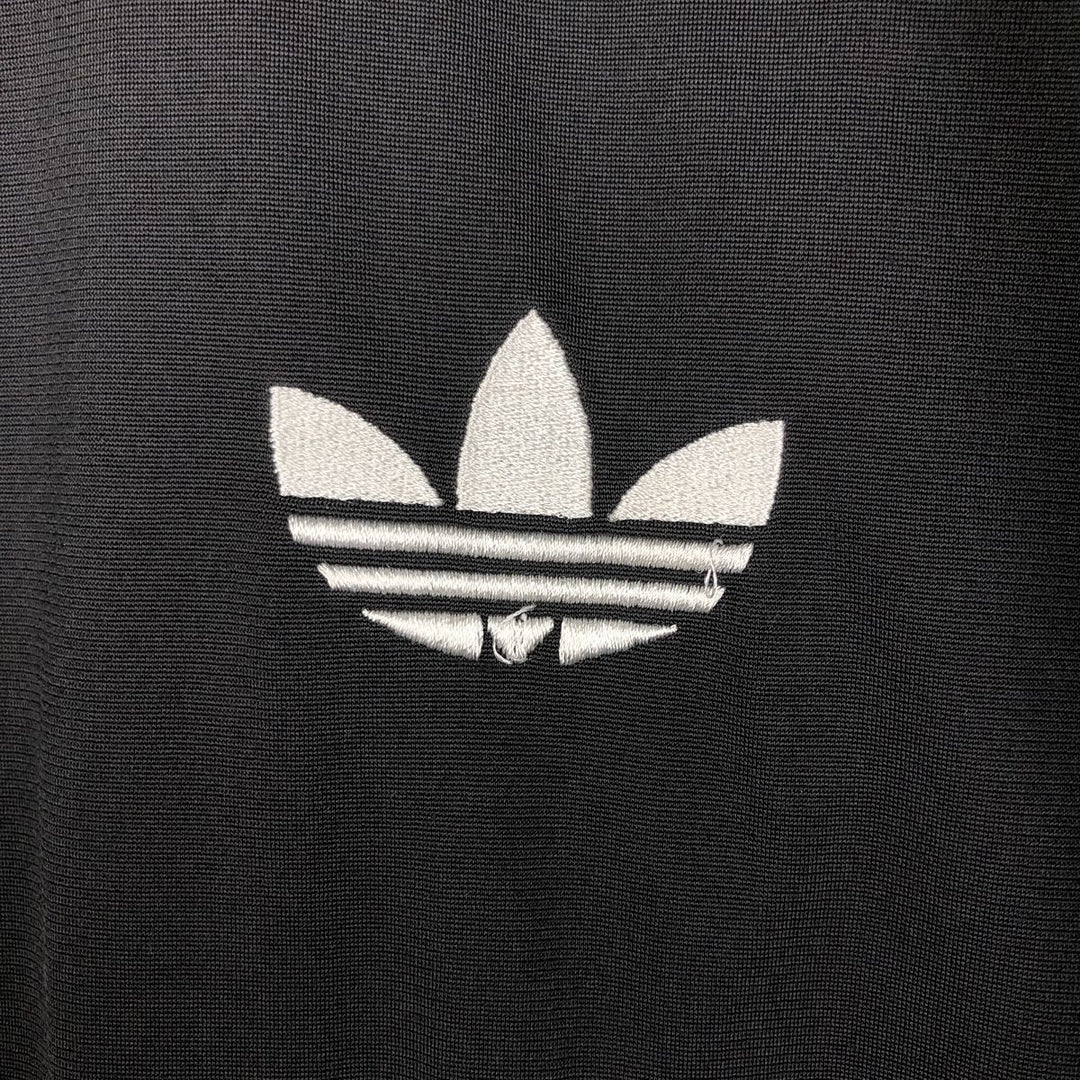 Adidas ORIGINALS Trefoil Logo Track Jacket, Men's Size S (approx.) polyester black type Vintage Second Hand