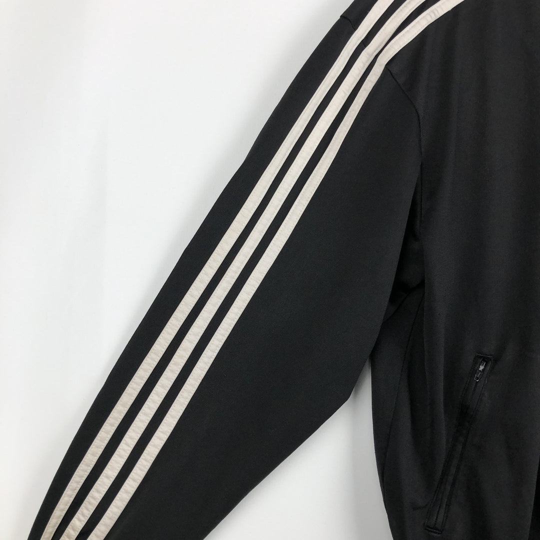 Adidas ORIGINALS Trefoil Logo Track Jacket, Men's Size S (approx.) polyester black type Vintage Second Hand