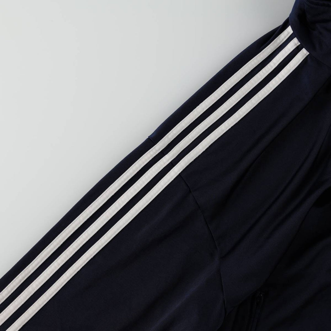 Adidas ORIGINALS Trefoil Logo Track Jacket, Men's XXL (approx.) polyester navy blue type Vintage Second Hand