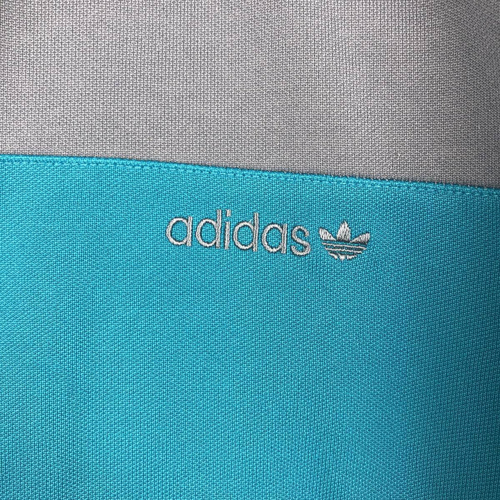 Adidas ORIGINALS Trefoil Logo Track Jacket, Men's Size XL (approx.) cotton gray type Vintage Second Hand