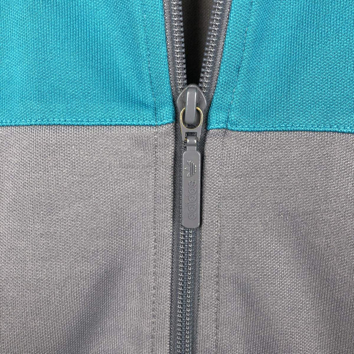 Adidas ORIGINALS Trefoil Logo Track Jacket, Men's Size XL (approx.) cotton gray type Vintage Second Hand