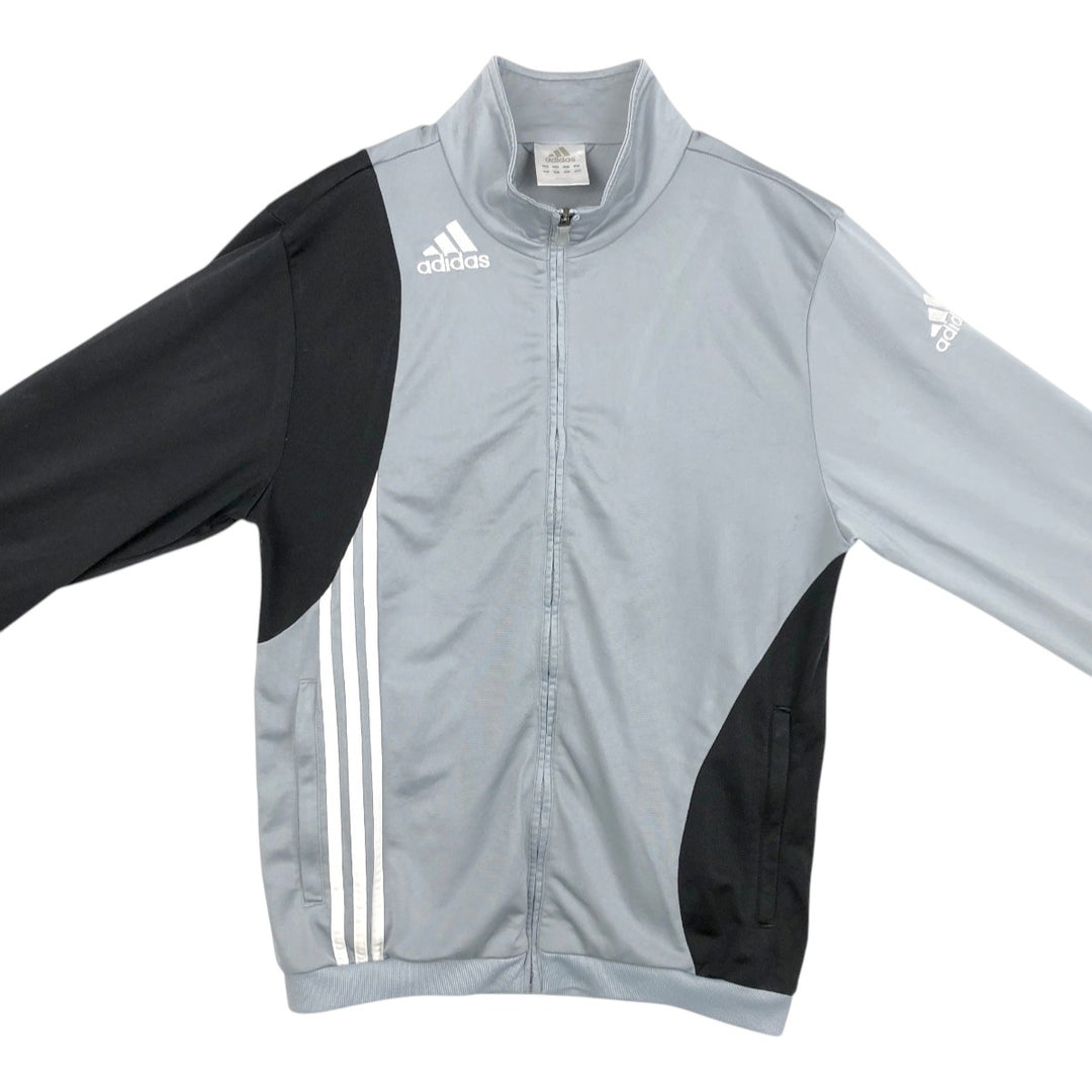 00'S adidas jersey track jacket, men's size M polyester gray type Vintage Second Hand