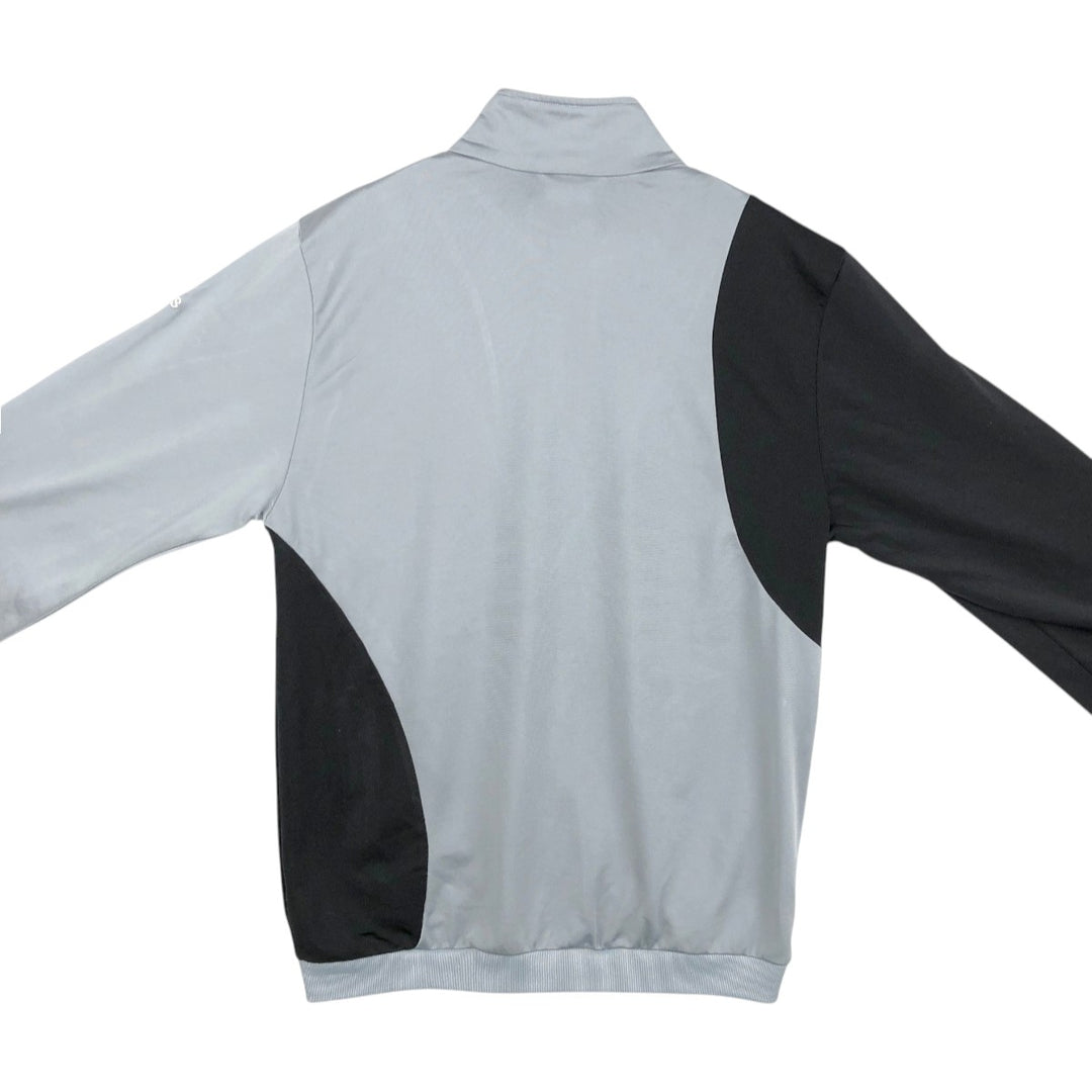 00'S adidas jersey track jacket, men's size M polyester gray type Vintage Second Hand