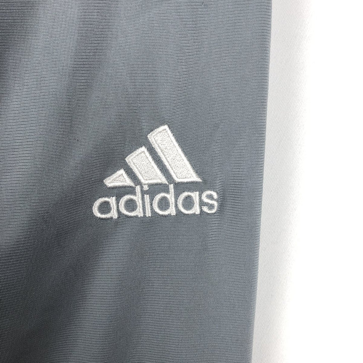 00'S adidas jersey track jacket, men's size M polyester gray type Vintage Second Hand