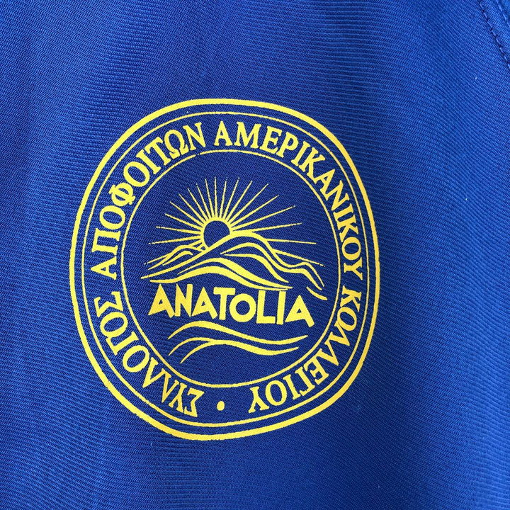 90s-00'S Adidas college track jacket, men's size M (approx.) polyester blue type Vintage Second Hand