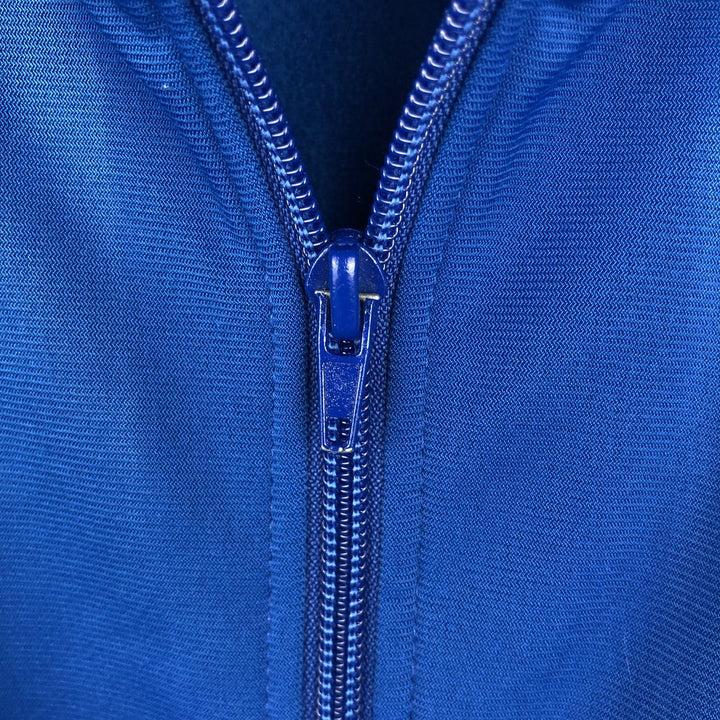 90s-00'S Adidas college track jacket, men's size M (approx.) polyester blue type Vintage Second Hand