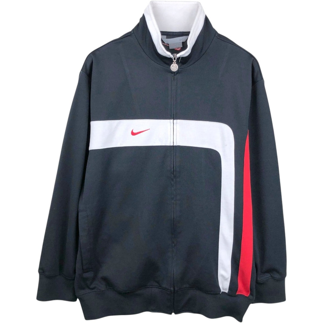 00'S Nike Jersey Track Jacket Men's M polyester black type Vintage Second Hand