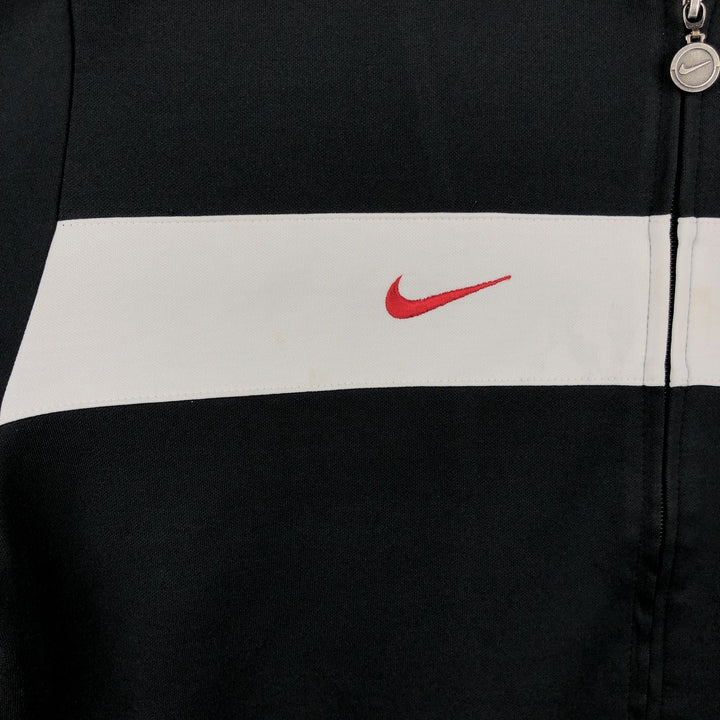 00'S Nike Jersey Track Jacket Men's M polyester black type Vintage Second Hand