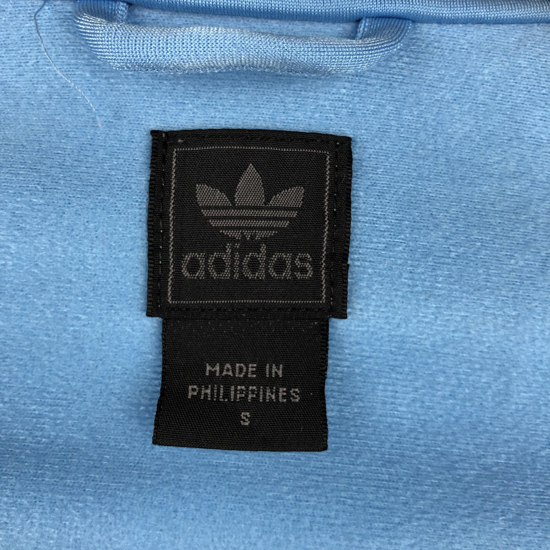 2000'S Adidas Originals Trefoil Logo Track Jacket, Men's Size S (approx.) polyester Blue type light blue Vintage Second Hand