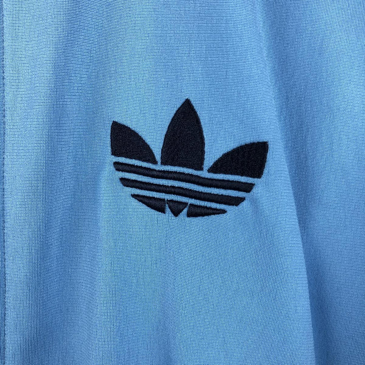 2000'S Adidas Originals Trefoil Logo Track Jacket, Men's Size S (approx.) polyester Blue type light blue Vintage Second Hand