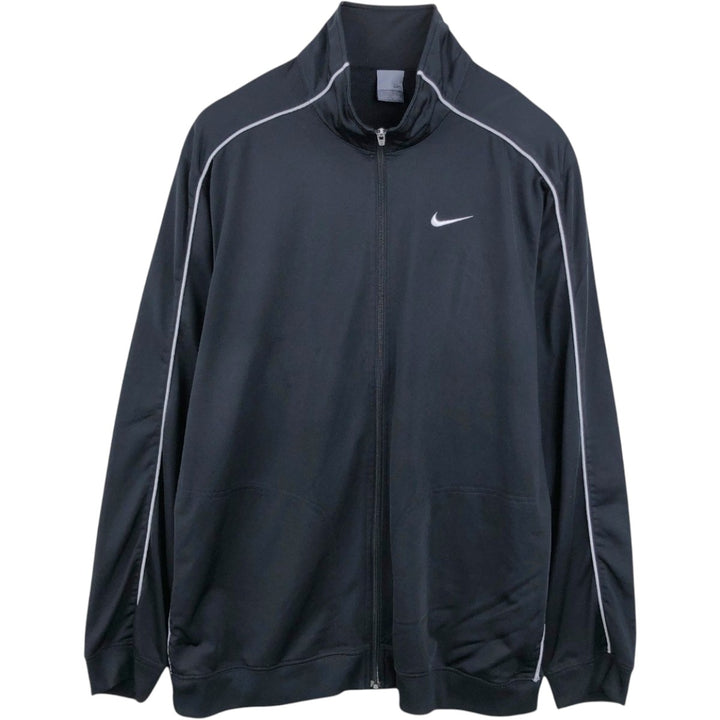 00'S Nike Jersey Track Jacket Men's XL polyester black type Vintage Second Hand