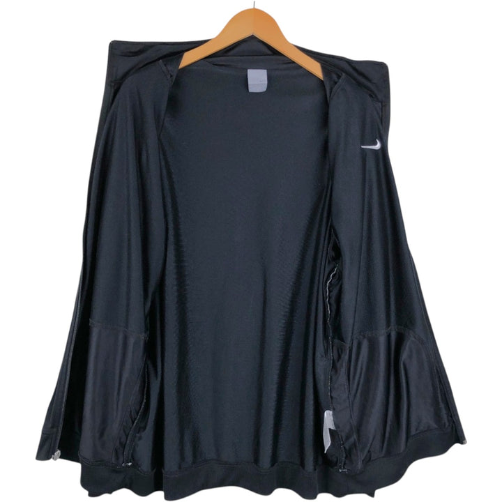 00'S Nike Jersey Track Jacket Men's XL polyester black type Vintage Second Hand