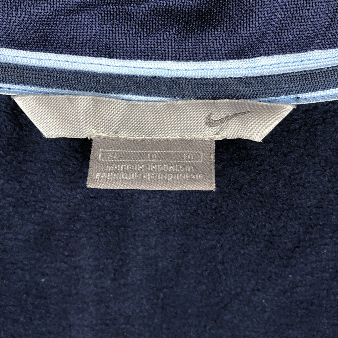 00'S Nike Jersey Track Jacket Men's XL polyester navy blue type Vintage Second Hand
