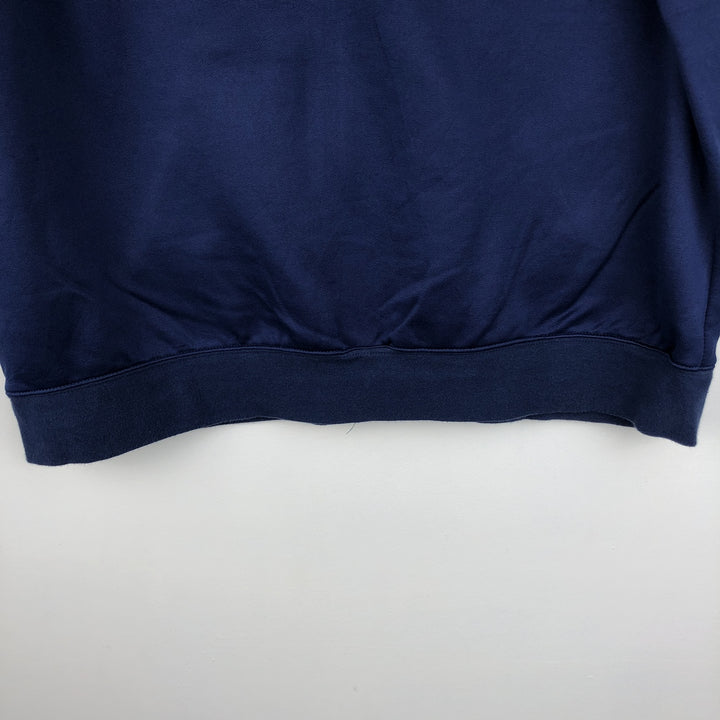 00'S Nike Jersey Track Jacket Men's XL polyester navy blue type Vintage Second Hand