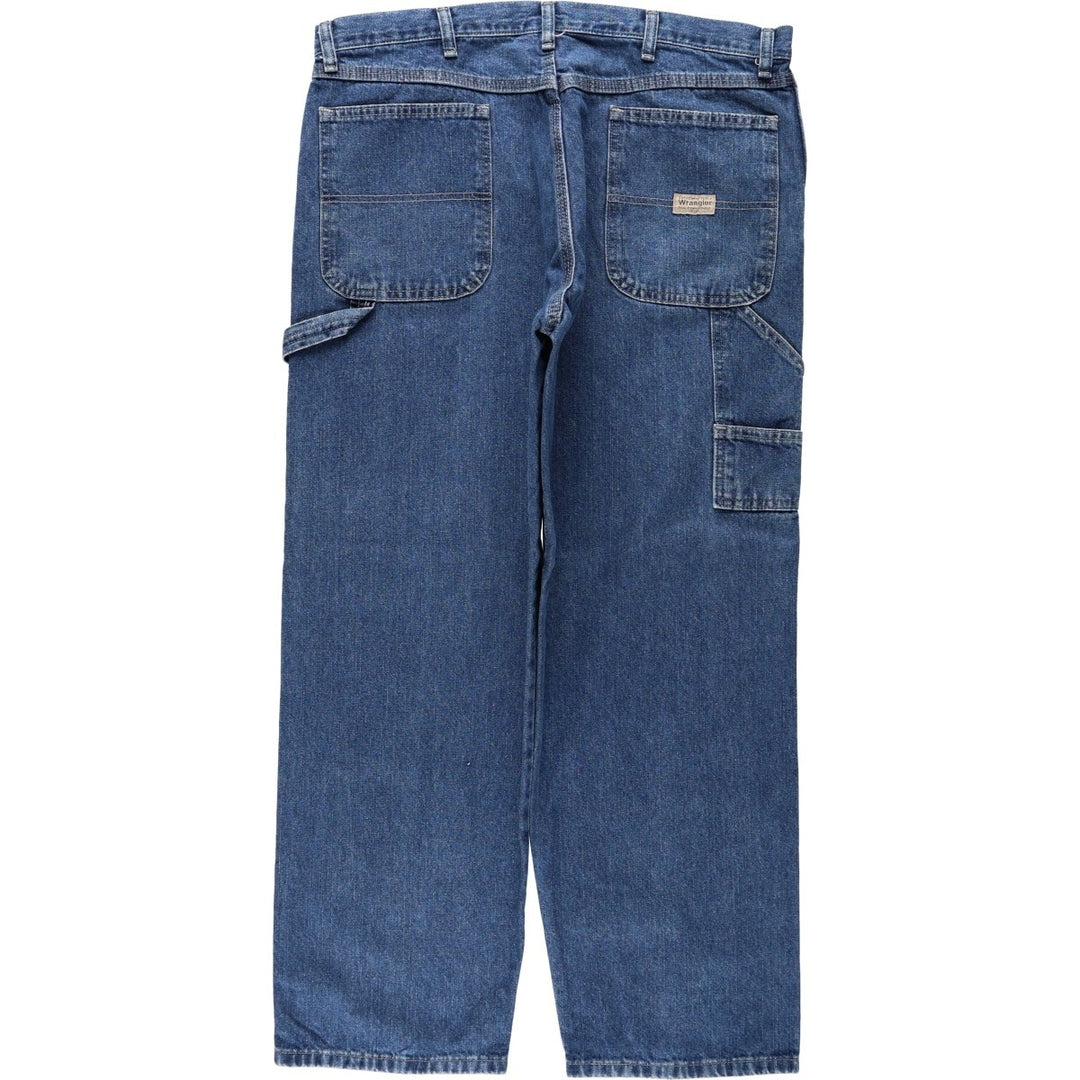 Wrangler Denim Painter Pants for Men, W36 cotton blue type Vintage Second Hand