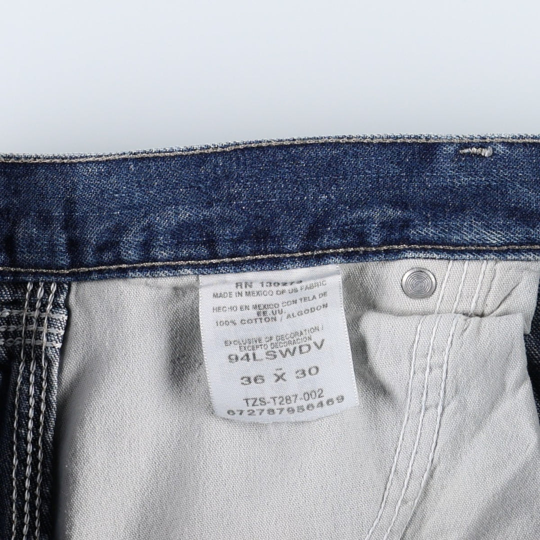 Wrangler Denim Painter Pants for Men, W36 cotton blue type Vintage Second Hand