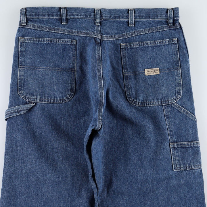 Wrangler Denim Painter Pants for Men, W36 cotton blue type Vintage Second Hand