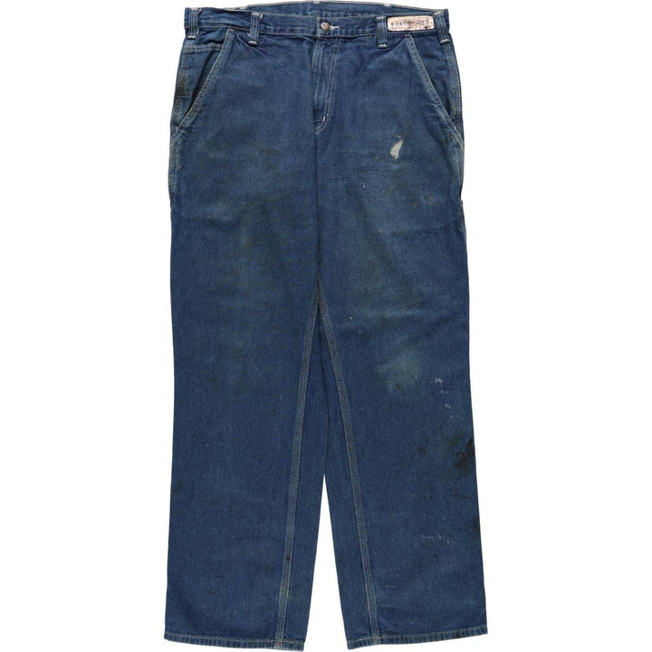Carhartt Dungaree Fit Denim Painter Pants, Men's, W37 equivalent cotton blue type Vintage Second Hand