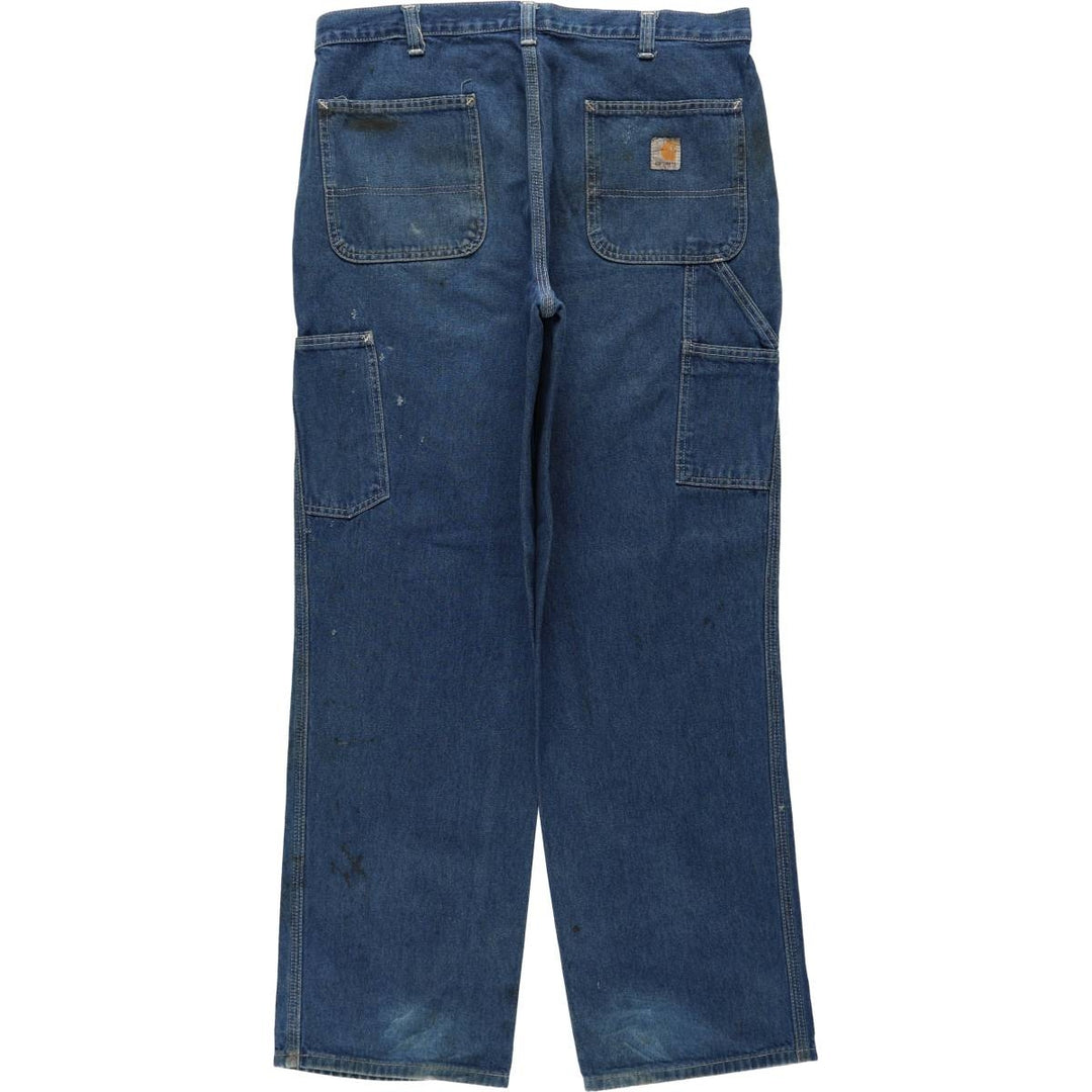 Carhartt Dungaree Fit Denim Painter Pants, Men's, W37 equivalent cotton blue type Vintage Second Hand