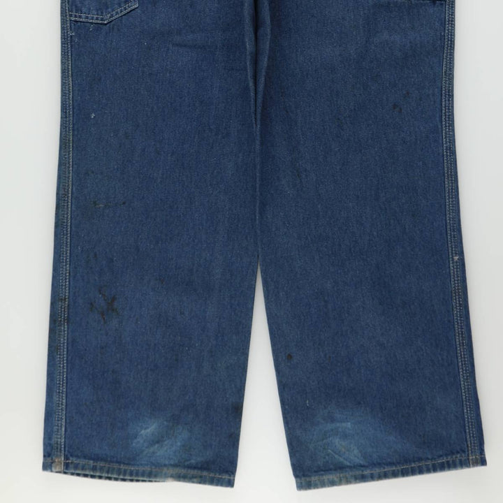 Carhartt Dungaree Fit Denim Painter Pants, Men's, W37 equivalent cotton blue type Vintage Second Hand