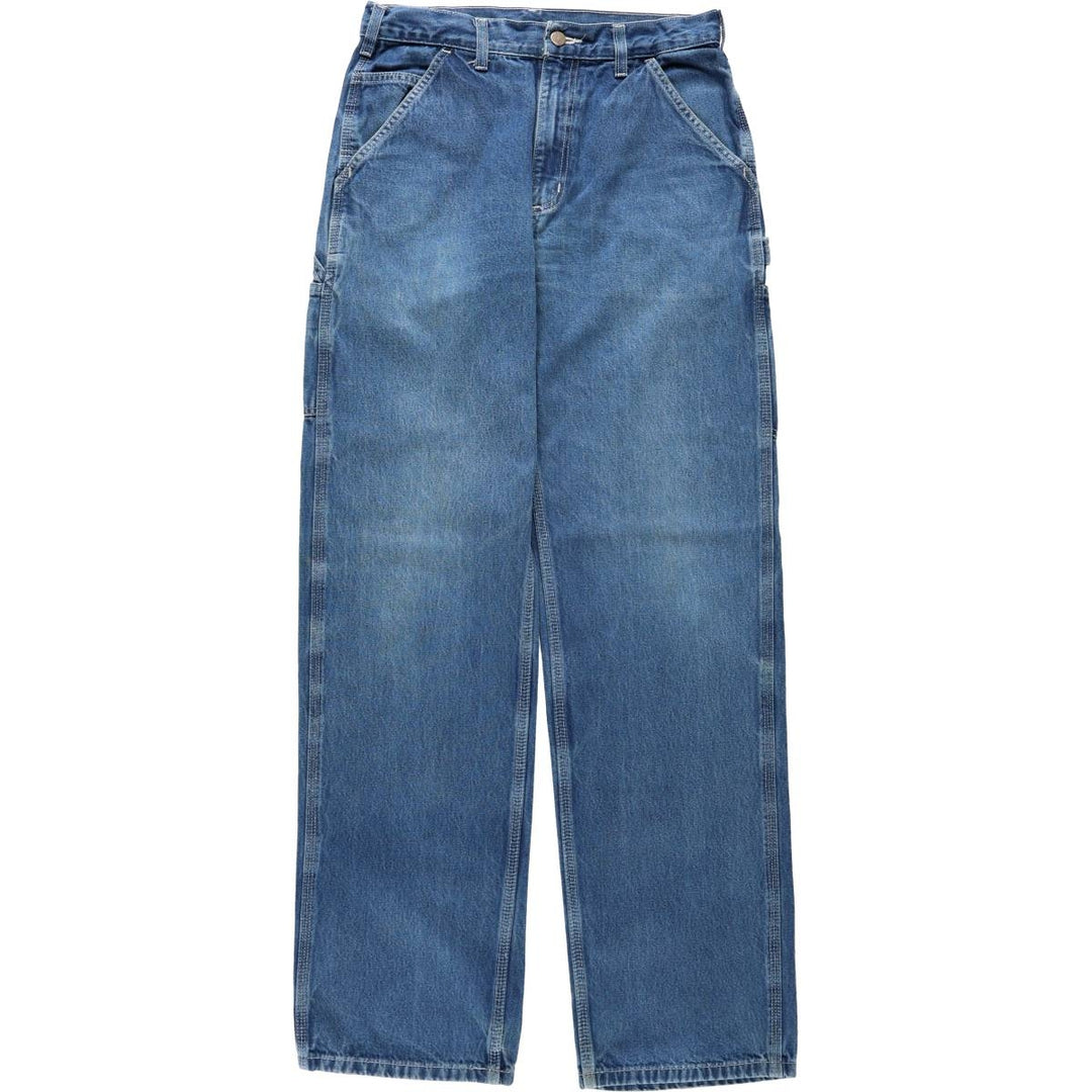 Carhartt Original Dungaree Fit Denim Painter Pants, Men's, W30 equivalent cotton blue type Vintage Second Hand