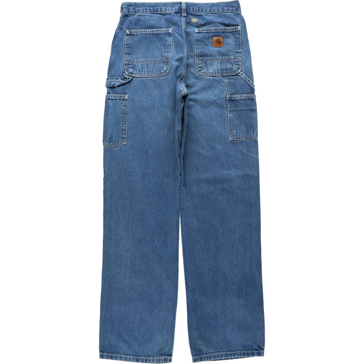 Carhartt Original Dungaree Fit Denim Painter Pants, Men's, W30 equivalent cotton blue type Vintage Second Hand