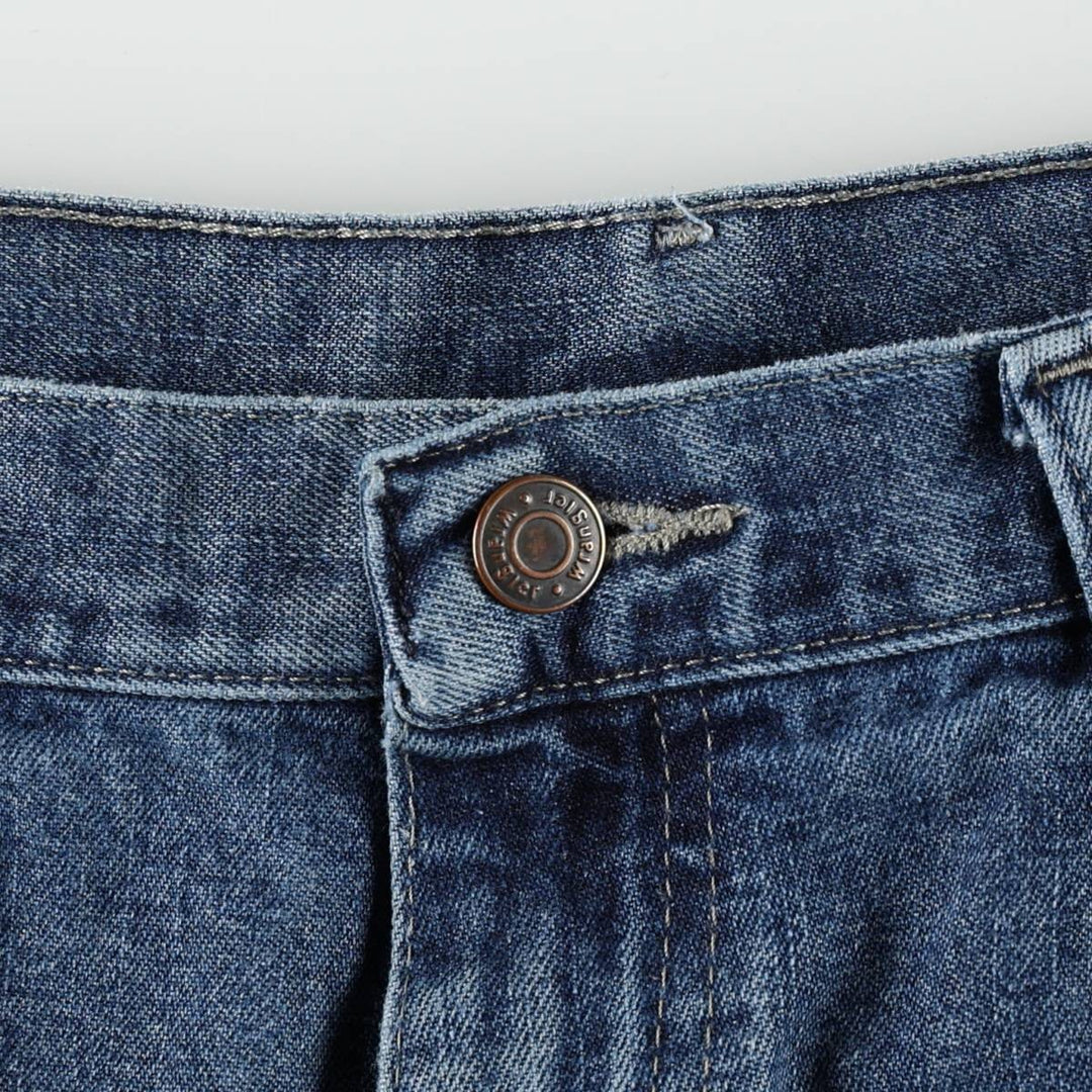 00'S Wrangler CARPENTER denim painter pants for men, equivalent to W32 cotton blue type Vintage Second Hand