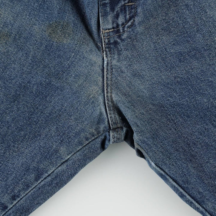 00'S Wrangler CARPENTER denim painter pants for men, equivalent to W32 cotton blue type Vintage Second Hand