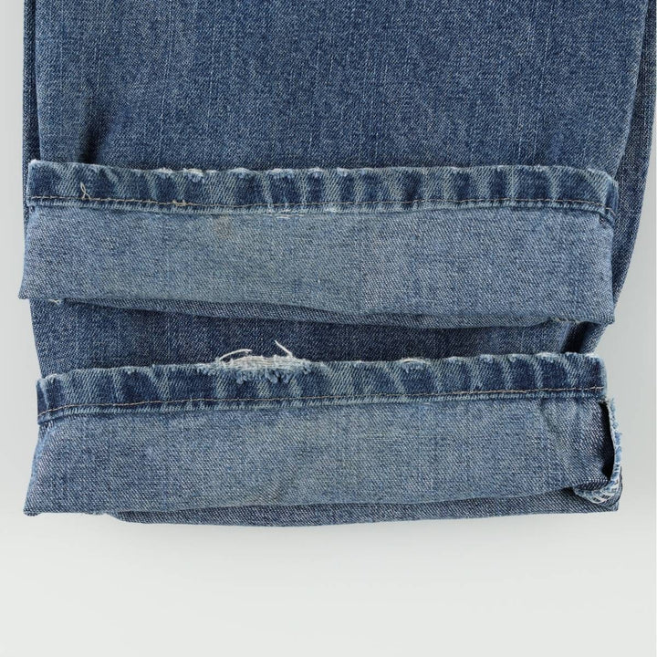 00'S Wrangler CARPENTER denim painter pants for men, equivalent to W32 cotton blue type Vintage Second Hand