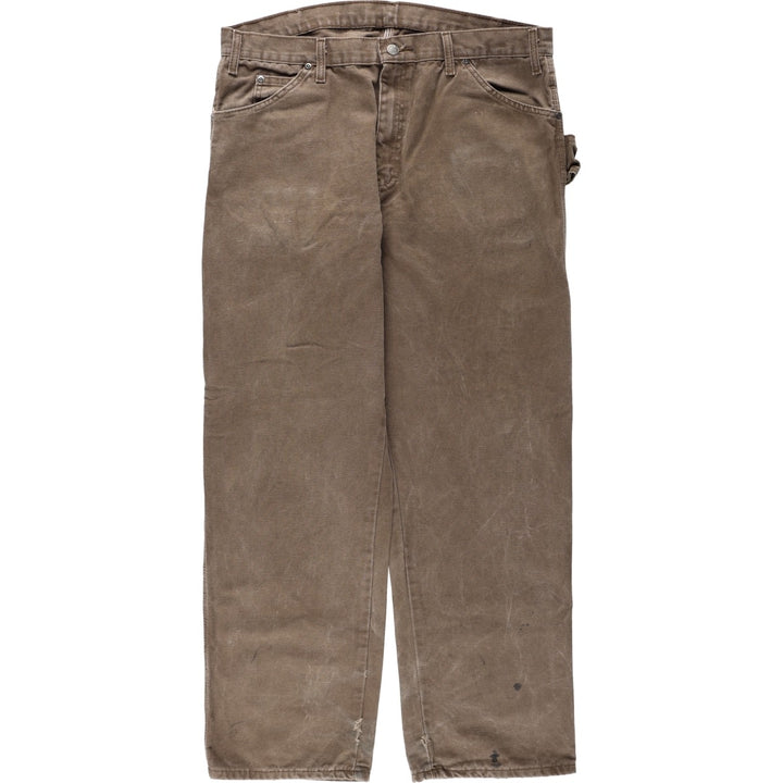 Dickies Duck Painter Pants Men's W36 cotton brown type Vintage Second Hand