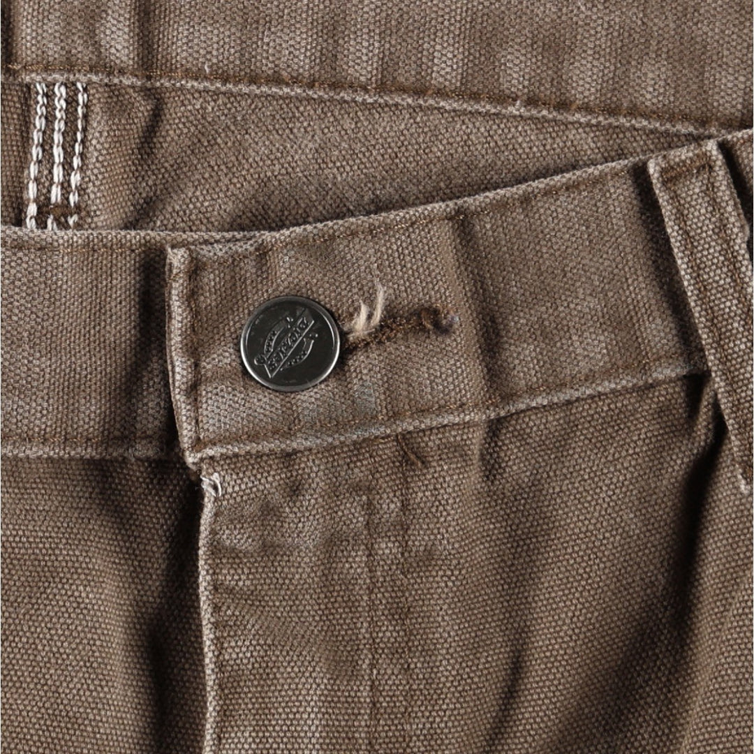 Dickies Duck Painter Pants Men's W36 cotton brown type Vintage Second Hand