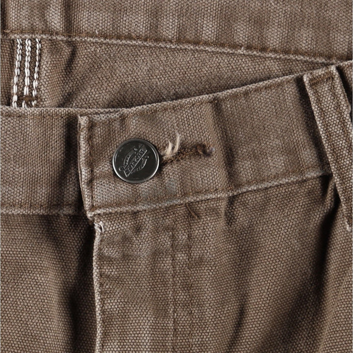 Dickies Duck Painter Pants Men's W36 cotton brown type Vintage Second Hand