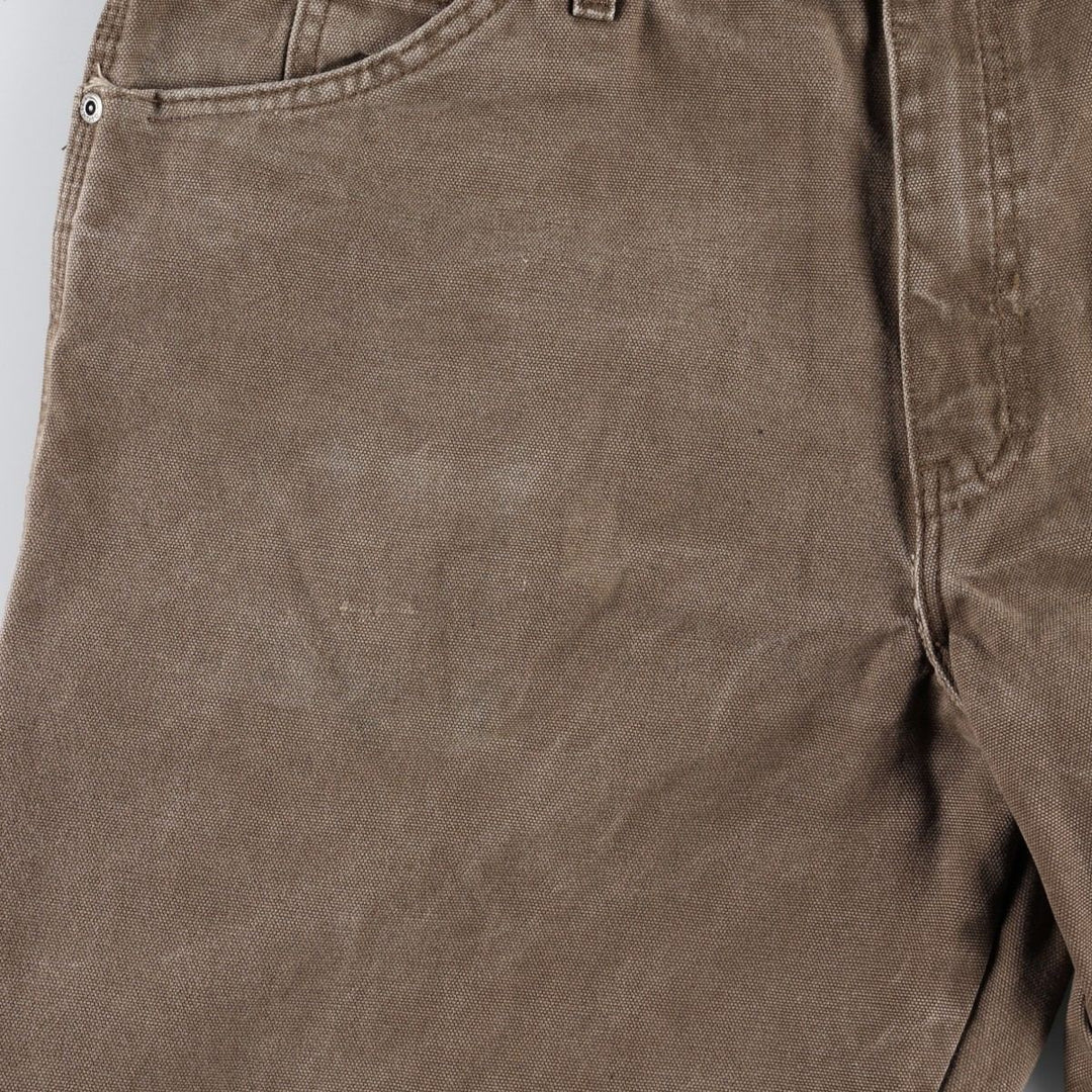 Dickies Duck Painter Pants Men's W36 cotton brown type Vintage Second Hand