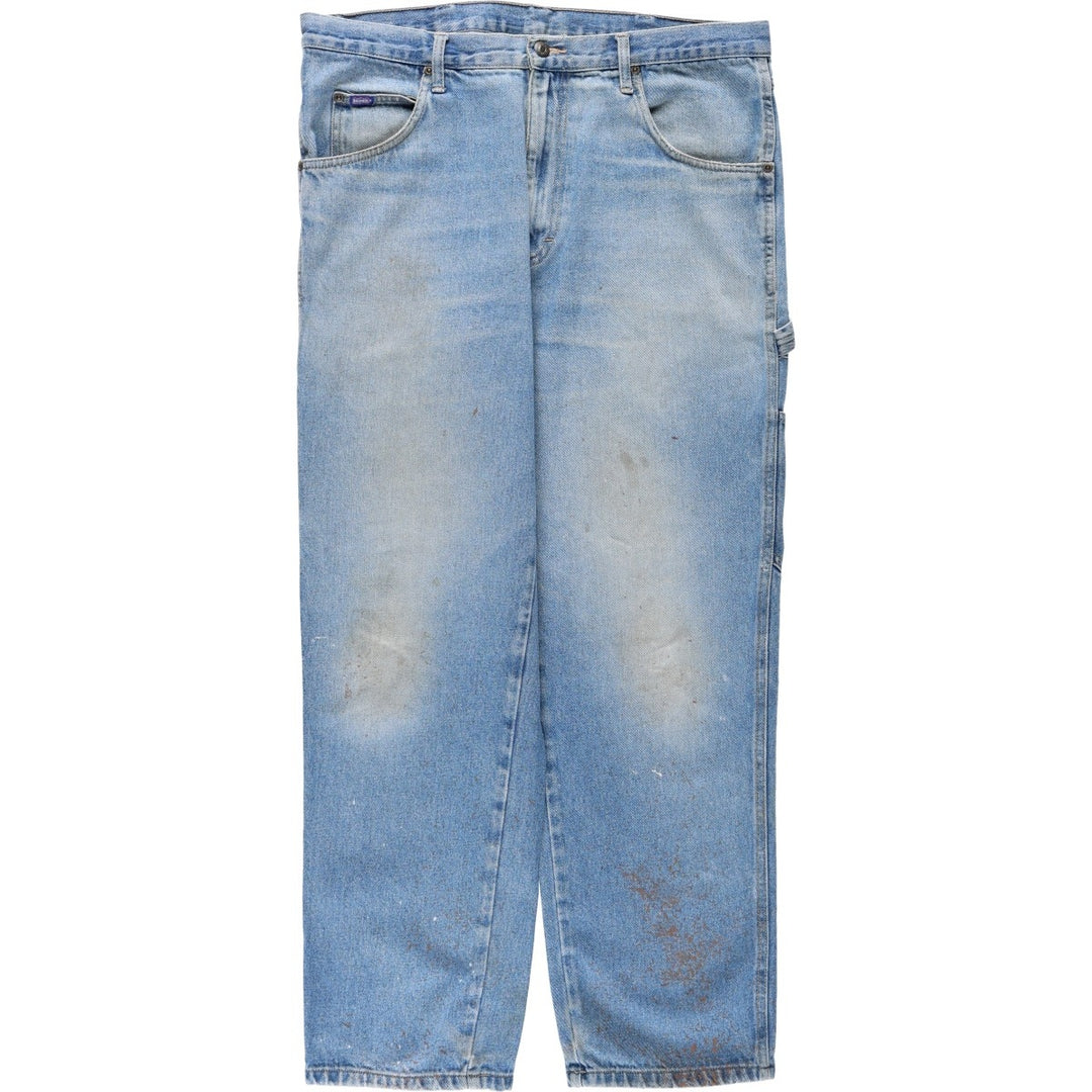 Big Smith denim painter pants, men's size W37 (approx.), vintage. cotton blue type Vintage Second Hand