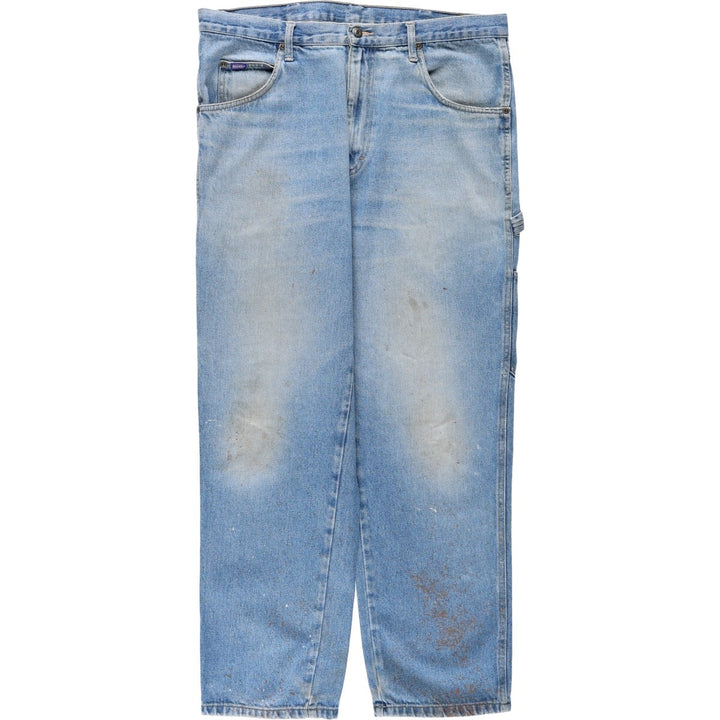 Big Smith denim painter pants, men's size W37 (approx.), vintage. cotton blue type Vintage Second Hand
