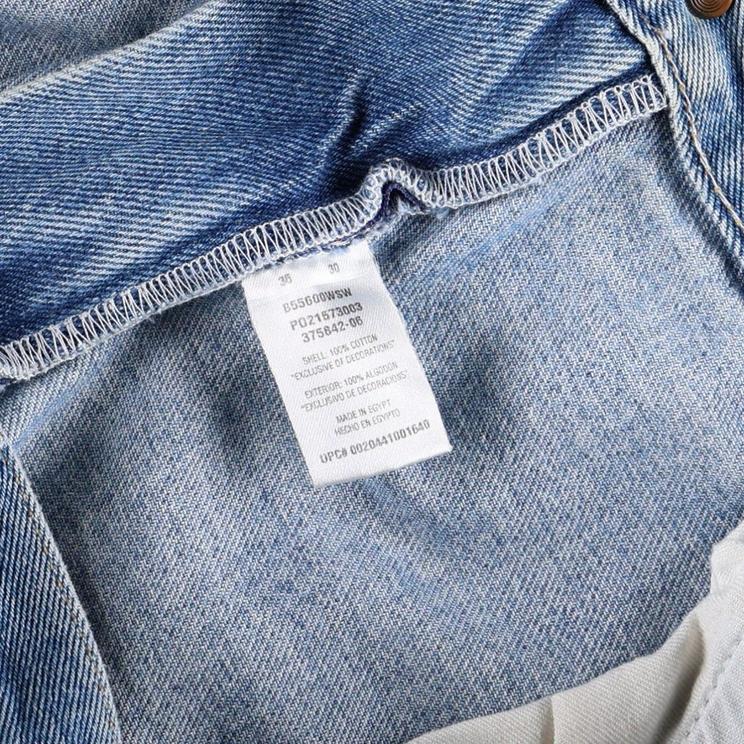 Big Smith denim painter pants, men's size W37 (approx.), vintage. cotton blue type Vintage Second Hand